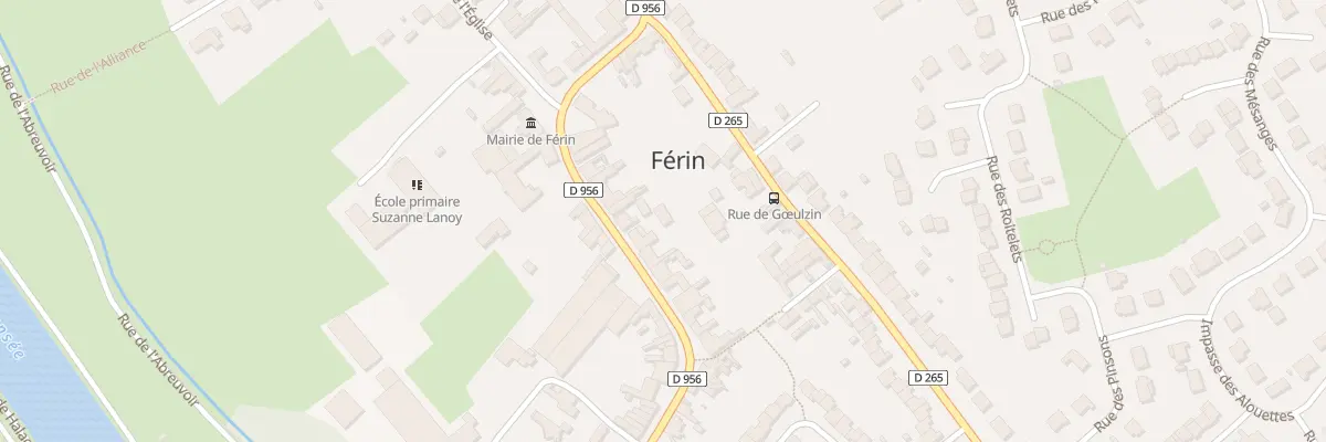 Plan du 17 Rue de Bapaume à Férin