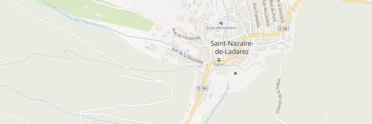 Plan du 8 Rue de St Etienne à Saint-Nazaire-de-Ladarez