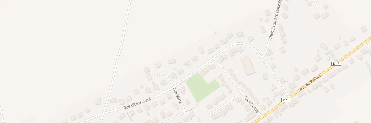 Plan du 39 Rue d’Ostrevent à Écourt-Saint-Quentin