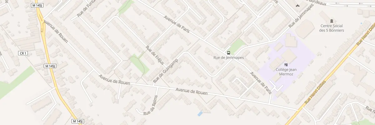 Plan du 45 Rue de Joigny à Faches-Thumesnil