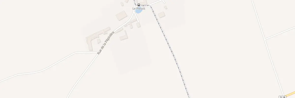 Plan du 1 Rue de la Pépinière à Courcelles-en-Bassée