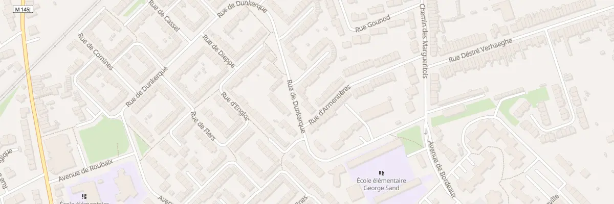 Plan du 115 Rue de Dunkerque à Faches-Thumesnil