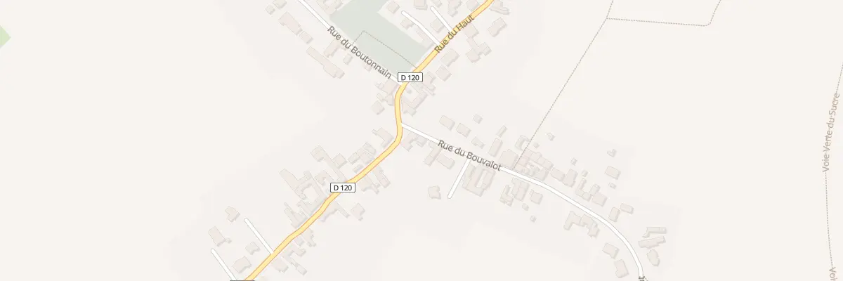 Plan du 12 Rue du Bouvalot à Moncheaux
