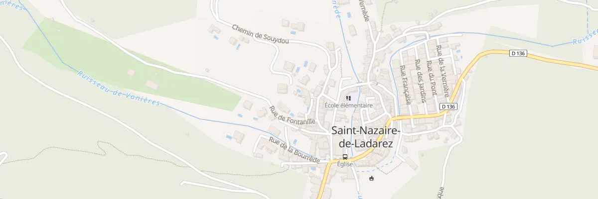 Plan du 4 Rue de Mont Cabrel à Saint-Nazaire-de-Ladarez