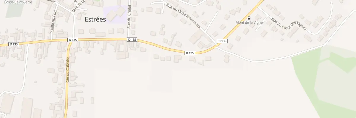 Plan du 3B Rue du General de Gaulle à Estrées