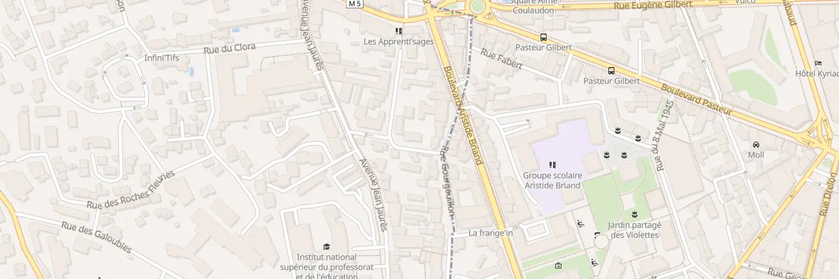 Plan du 23 Rue de Beaurepaire à Chamalières