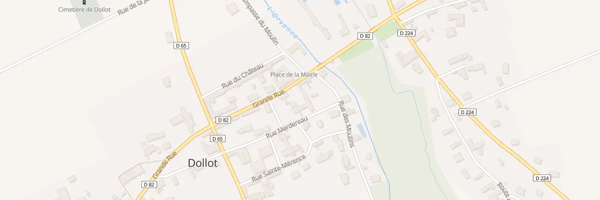 Plan du 26 Gr Grande Rue à Dollot