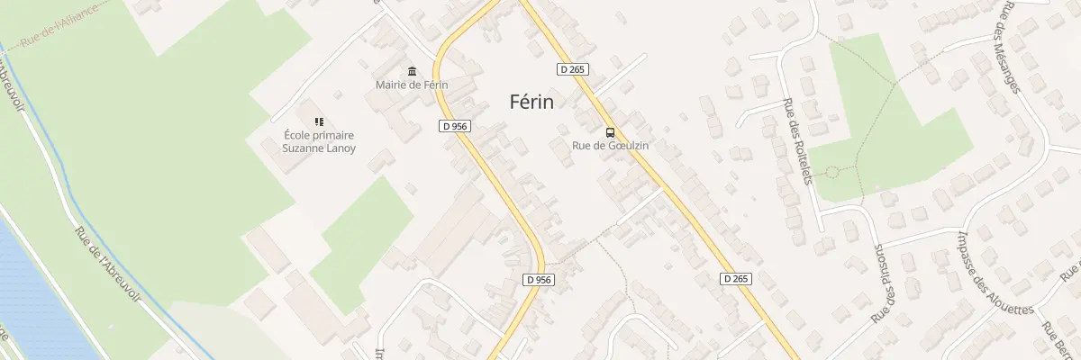 Plan du 23 Rue de Bapaume à Férin