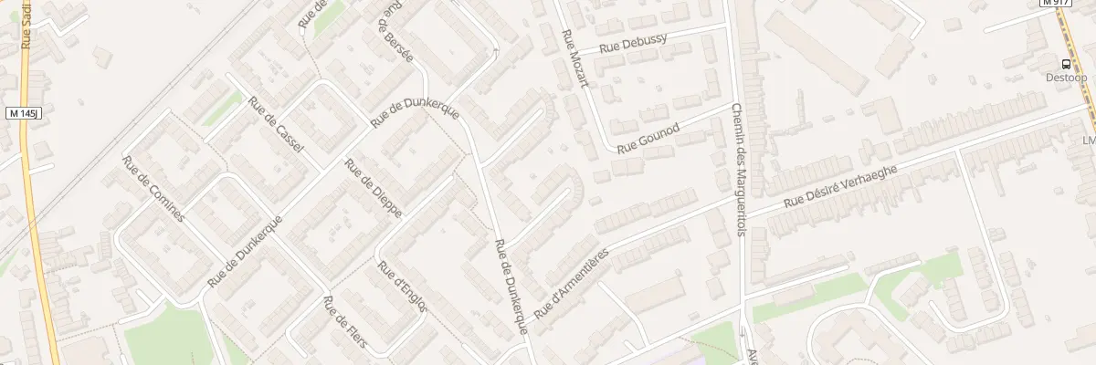 Plan du 5 Rue de Bailleul à Faches-Thumesnil