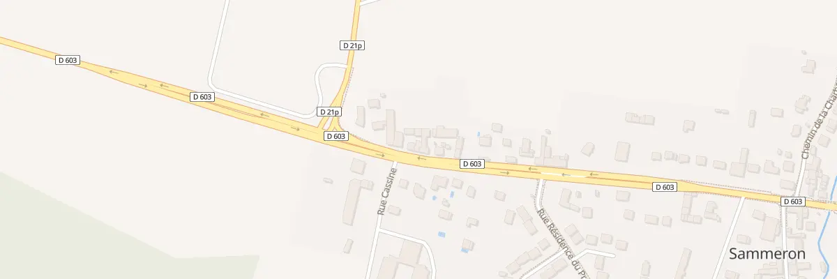 Plan du 90 Rue de Metz à Sammeron