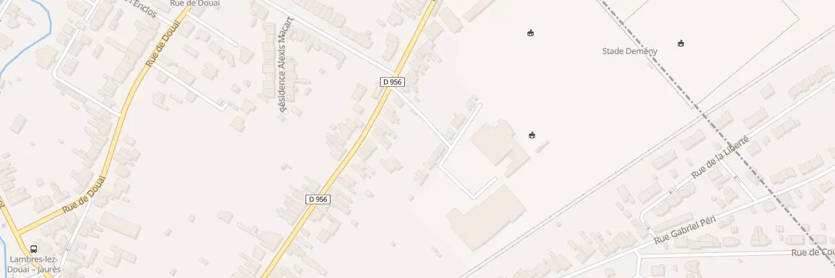Plan du 82 Rue de la République à Lambres-lez-Douai