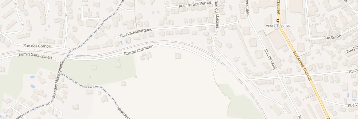 Plan du 28 Rue du Chambon à Clermont-Ferrand