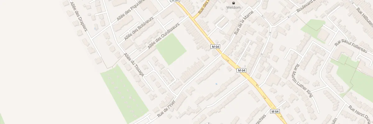 Plan du 26 Rue de l’Yser à Linselles