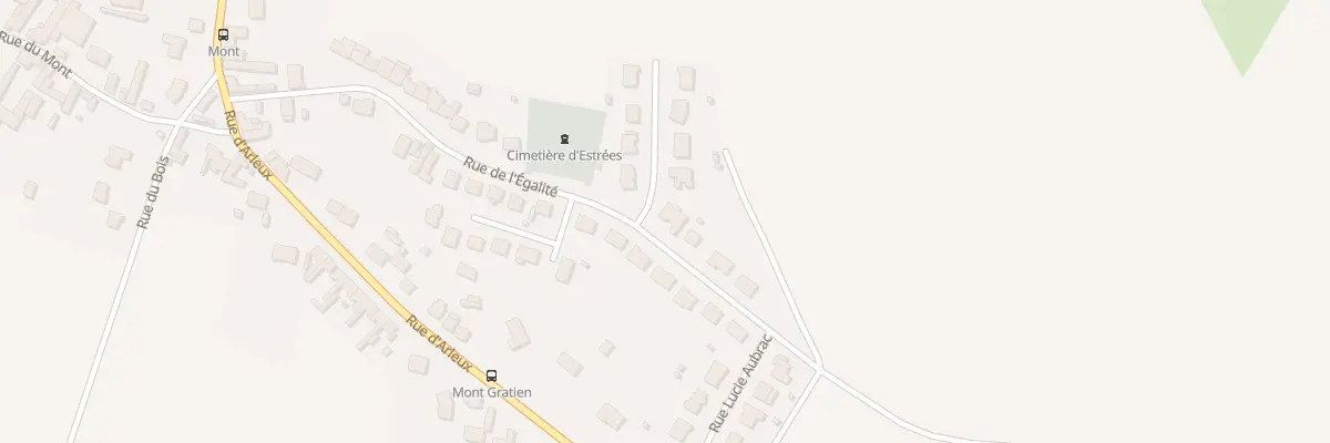 Plan du 7 Rue Jean Moulin à Estrées