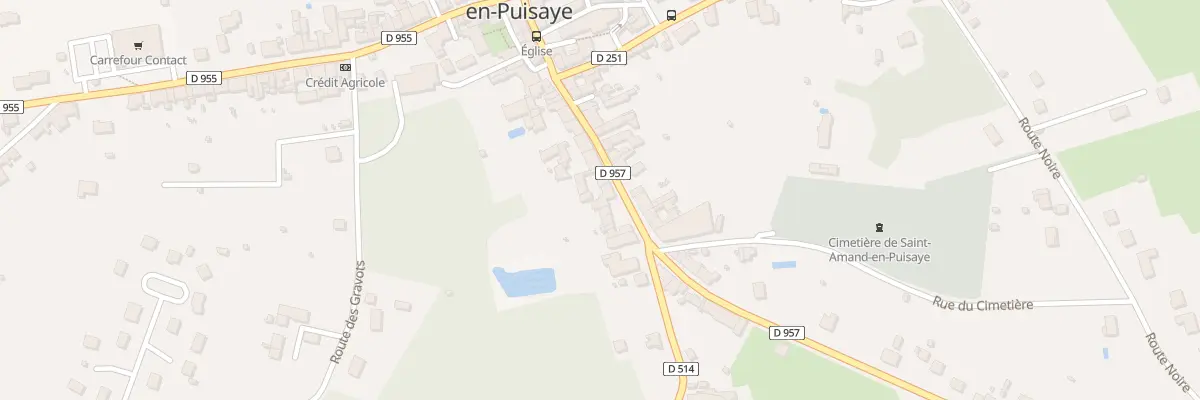 Plan du 74 Gr Grande Rue à Saint-Amand-en-Puisaye