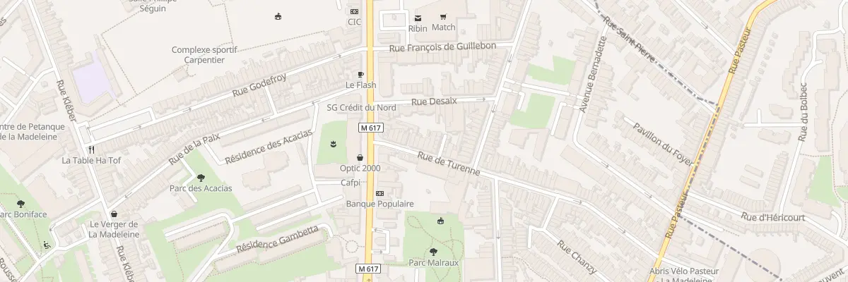Plan du 15 Rue de Turenne à La Madeleine