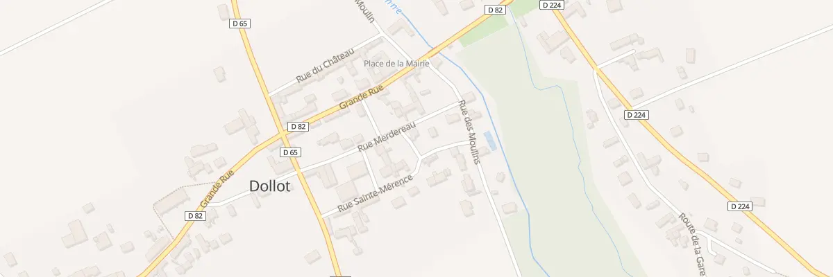 Plan du 1 Rue Porcher à Dollot