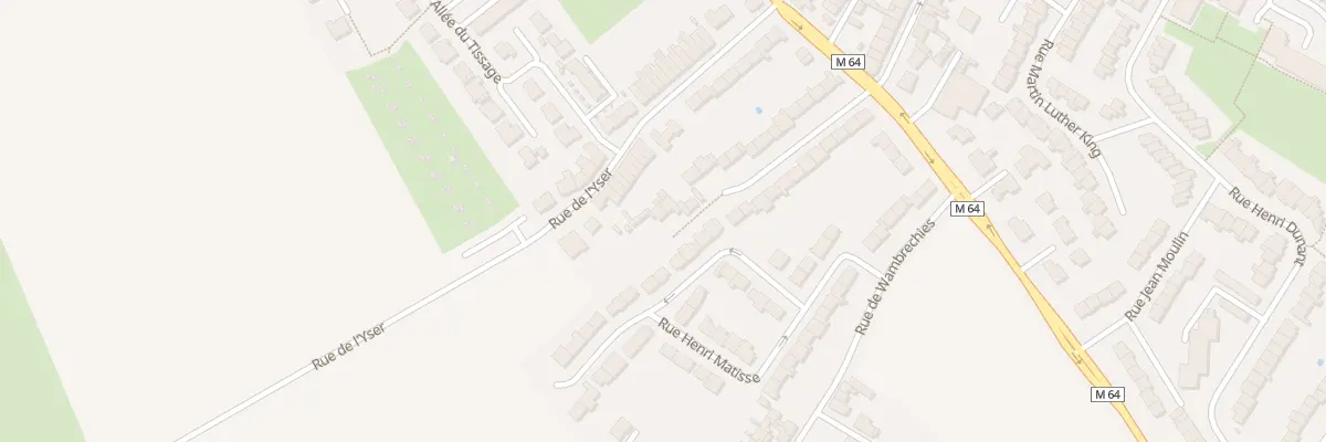 Plan du 35 Rue de l’Yser à Linselles
