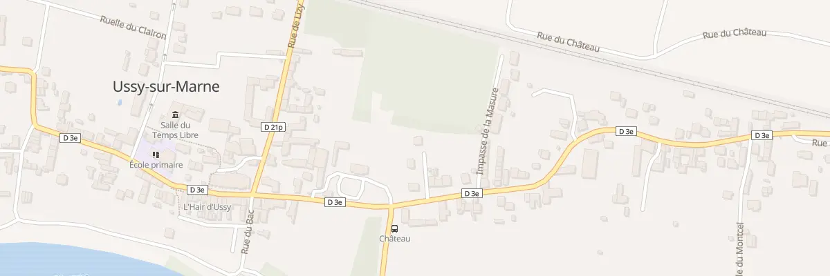 Plan du 4Q Rue de la Ferte à Ussy-sur-Marne