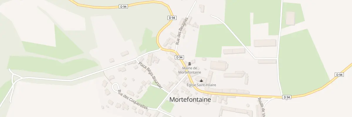Plan du 22 Rue des Templiers à Mortefontaine