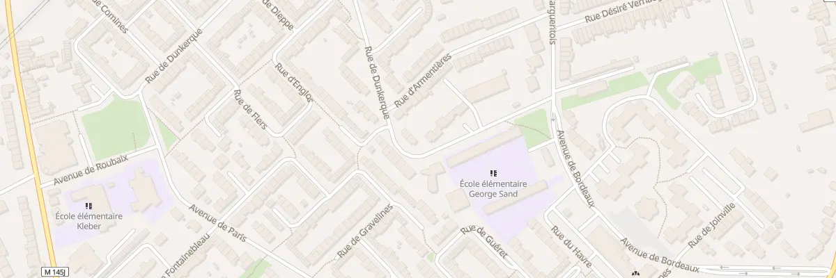 Plan du 123 Rue de Dunkerque à Faches-Thumesnil