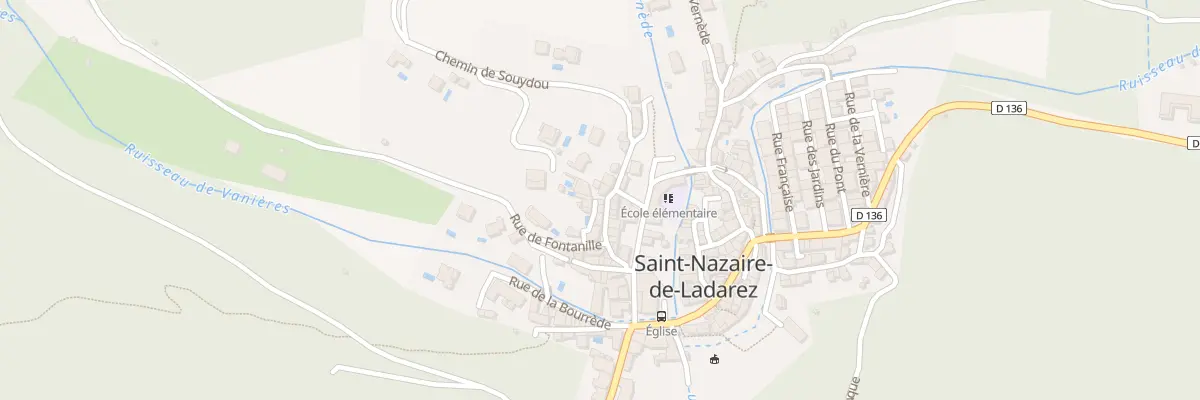 Plan du 20 Rue du Barry-bas à Saint-Nazaire-de-Ladarez