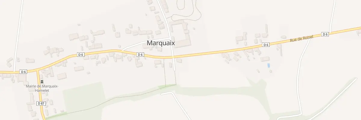Plan du 14 Rue de Roisel à Marquaix