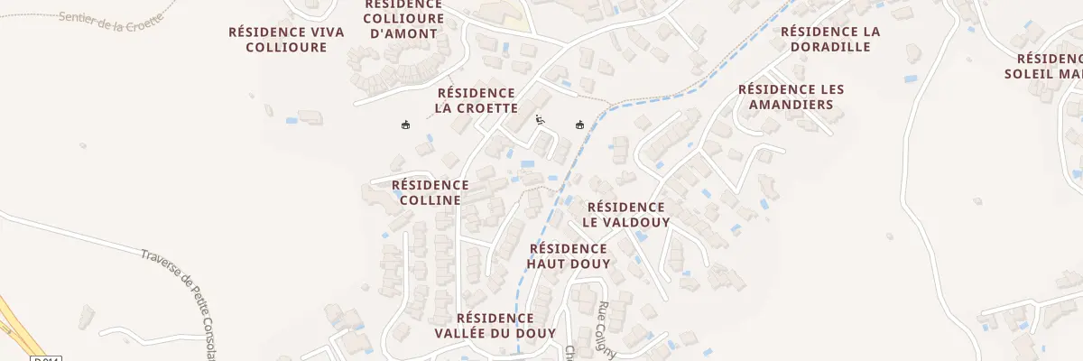 Plan du 1B Rue Jean Figueres à Collioure