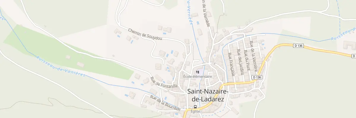 Plan du 3 Rue du Gourp d’Agnies à Saint-Nazaire-de-Ladarez