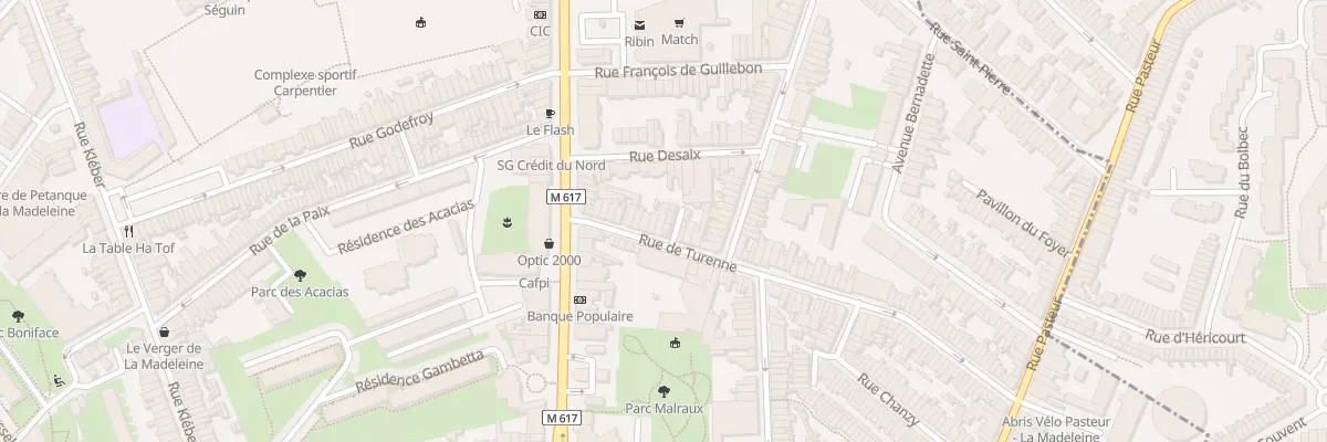 Plan du 19 Rue de Turenne à La Madeleine