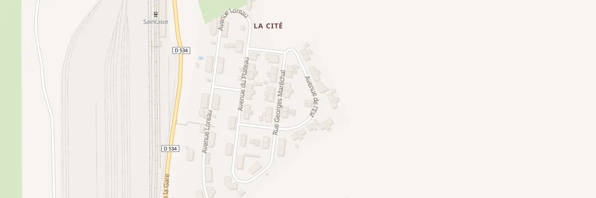 Plan du 148 Rue Georges Maréchal à Saincaize-Meauce