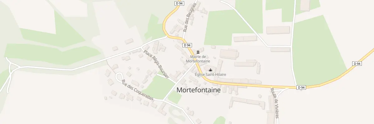 Plan du 1 Rue de l’Orme à Mortefontaine