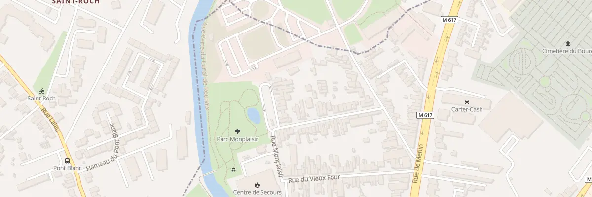 Plan du 30 Rue des Alliés à Marcq-en-Barœul