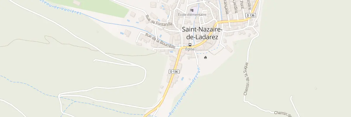 Plan du 3 Rue de Béziers à Saint-Nazaire-de-Ladarez