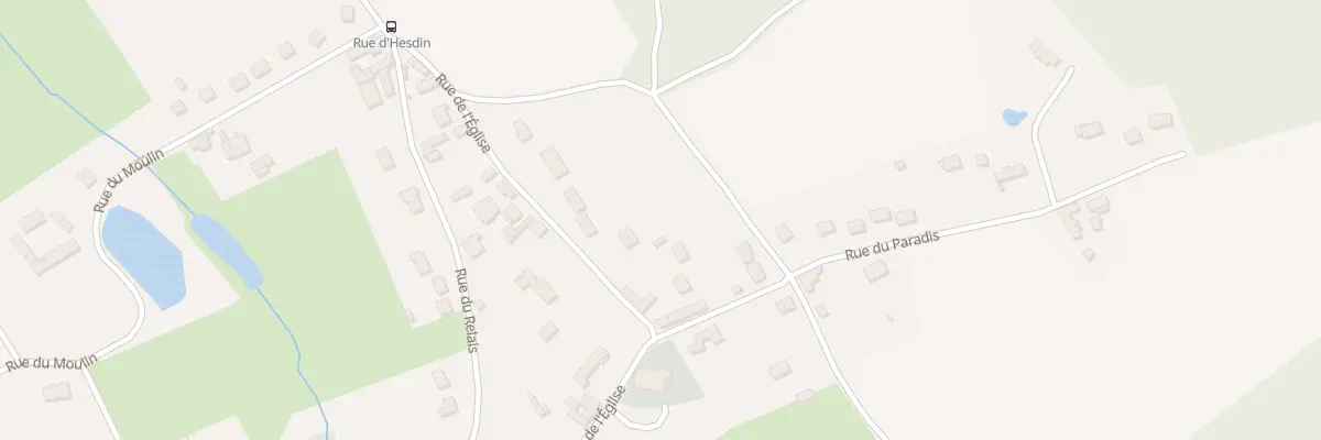Plan du 320 Rue de l’Eglise à Caisnes