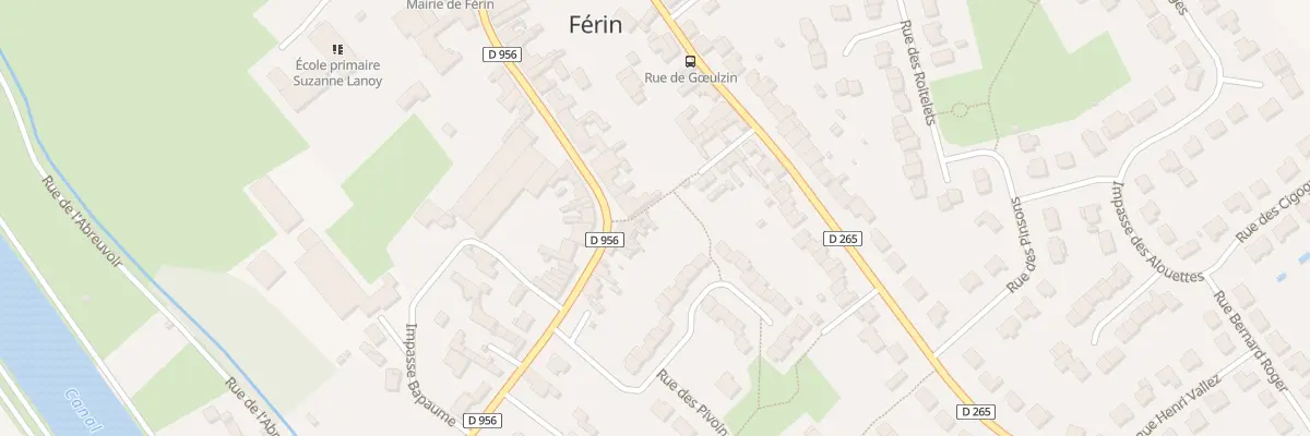 Plan du 21 Rle Bajeux à Férin