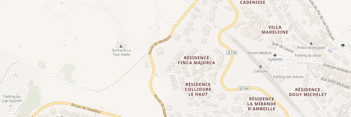 Plan du 4 Rue Julien Py à Collioure