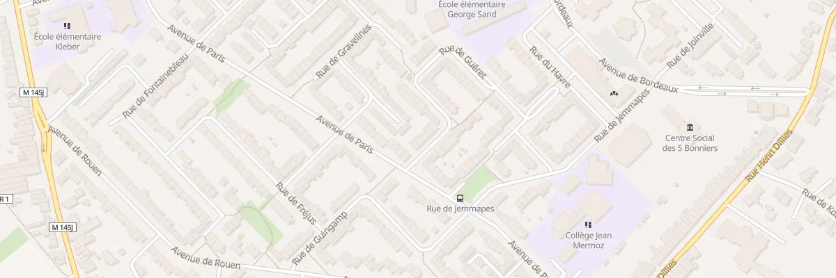 Plan du 3 Rue de Guéret à Faches-Thumesnil