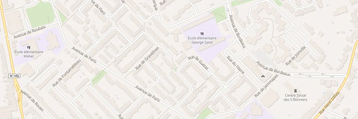 Plan du 41 Rue de Guéret à Faches-Thumesnil