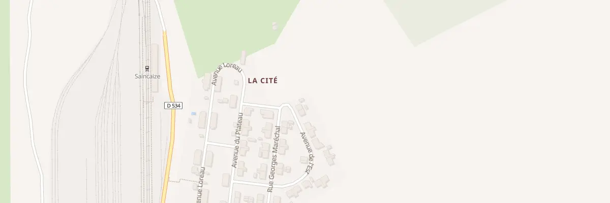 Plan du 151 Av de l’Est à Saincaize-Meauce