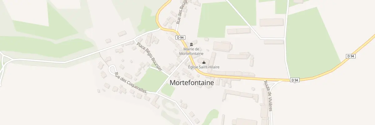 Plan du 16 Rue des Templiers à Mortefontaine
