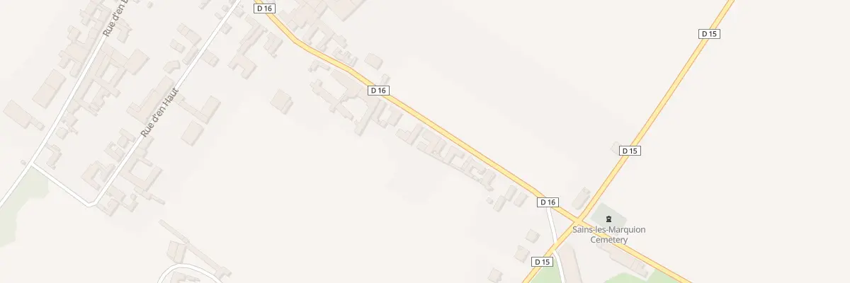 Plan du 14 Rue du Calvaire à Sains-lès-Marquion