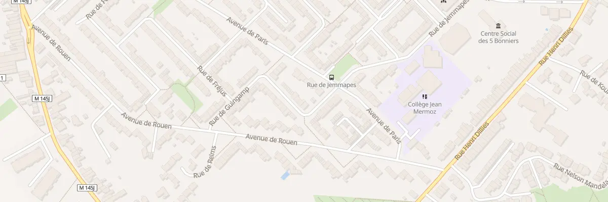 Plan du 8 Rue de Joigny à Faches-Thumesnil