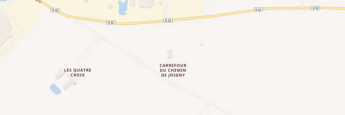 Plan du 6101 Carrefour du Chemin de Joi à Courtenay