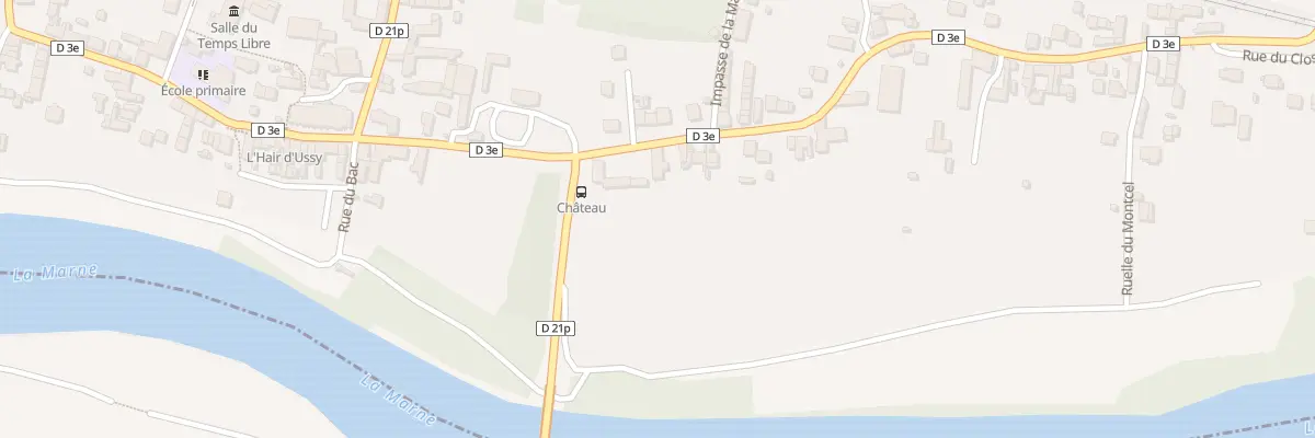 Plan du 7 Rue de la Ferte à Ussy-sur-Marne