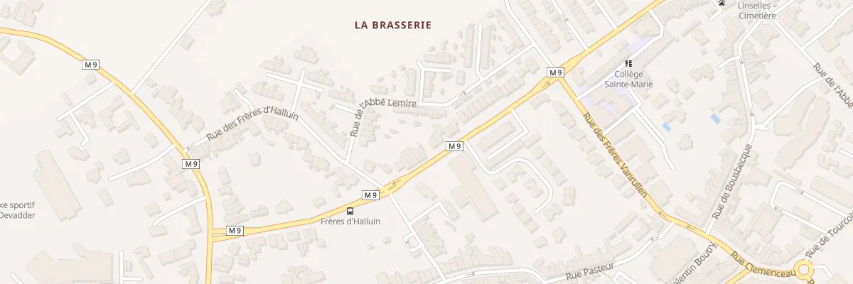 Plan du 34 Rue du Général Leclerc à Linselles