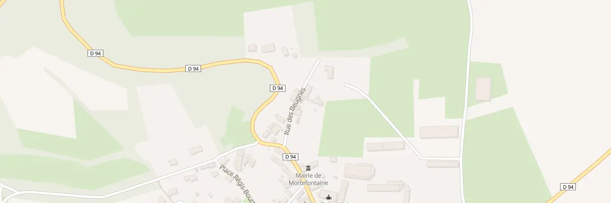 Plan du 3 Rue des Beugnes à Mortefontaine