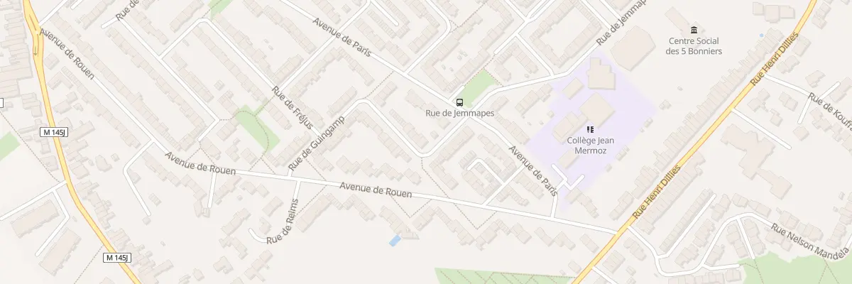 Plan du 6 Rue de Joigny à Faches-Thumesnil