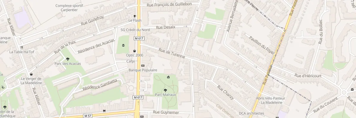 Plan du 4A Rue de Turenne à La Madeleine