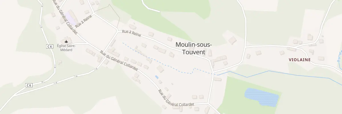 Plan du 5001F Rue A Reine à Moulin-sous-Touvent